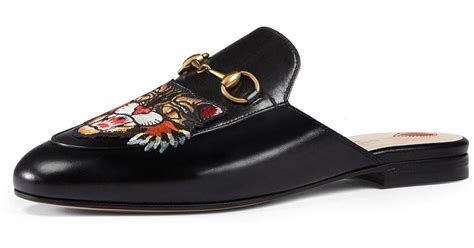 gucci princetown with tiger|Gucci princetown mule women.